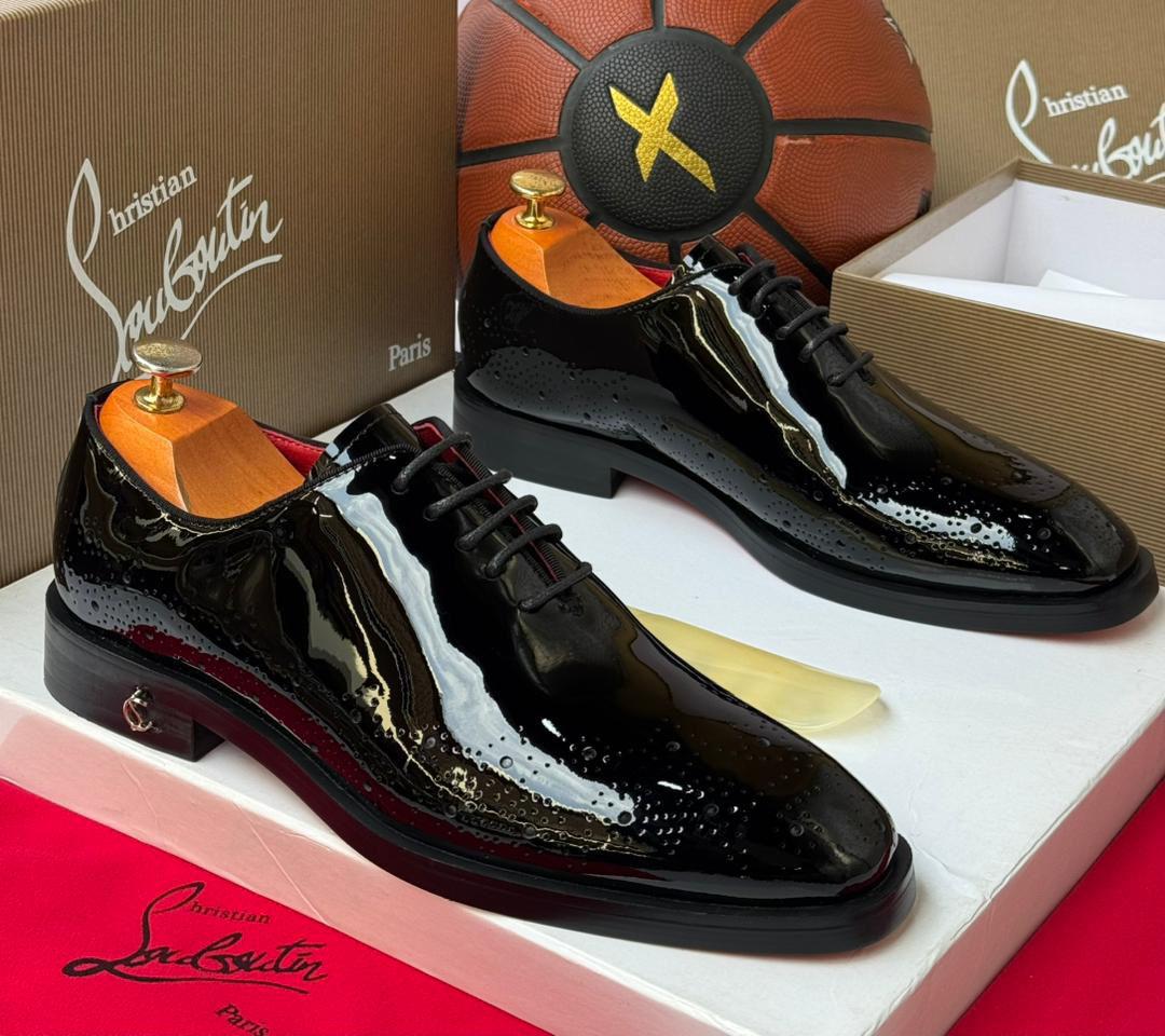 WhatsApp-Image-2026-05-23-at-12.39.51-PM.jpeg Christian Louboutin Black Patent Leather Brogues - Image 1